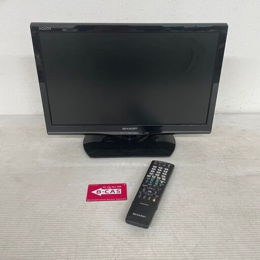 【SHARP】 シャープ 液晶カラーテレビ LC-19K90 2013年製 J0315