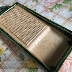 未使用品　陶器製　おろし器