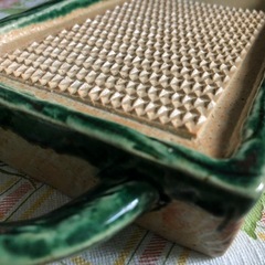 未使用品　陶器製　おろし器の画像