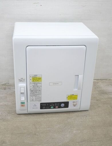 2019年製　日立6.0K衣類乾燥機　この商品はケーシング　ネッコーフアン組新品交換していますので末永く使用できると思います。
