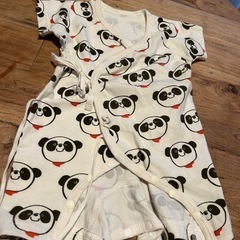 赤ちゃんロンパース2点+肌着1点の画像