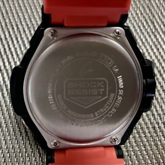 【取引中】ジャンク品G-SHOCK GA-1000コックピット　オレンジ✖️ブラック大人気カラー腕時計 フェイス(直径5.5cm位)の画像
