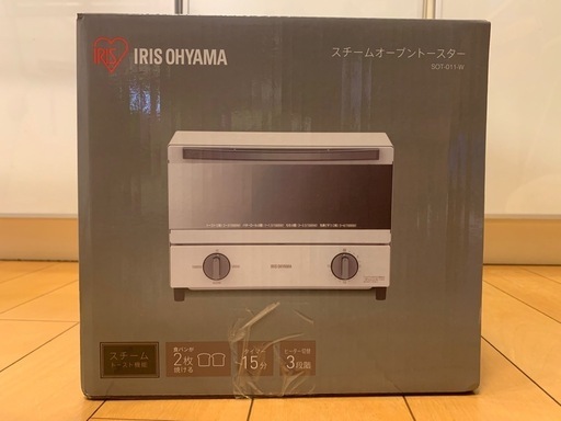 新品未開封　IRIS OHYAMA スチームオーブントースター