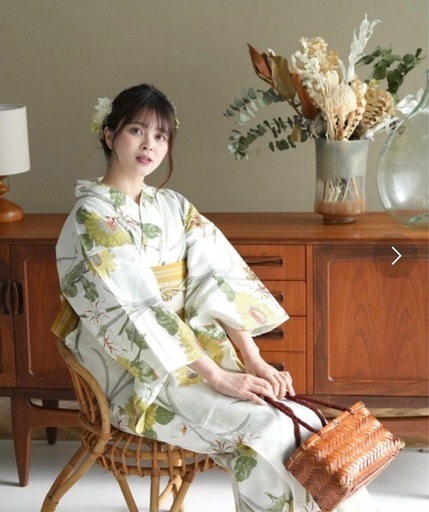 utatane 変わり織り浴衣2点セット