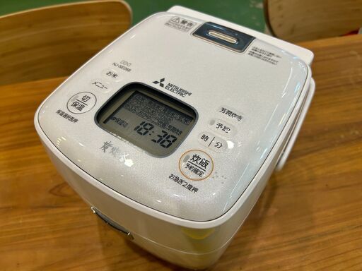 【愛品館八千代店】三菱　2017年製　IHジャー炊飯器　NJ-SE068-W