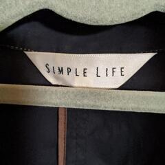 SIMPLE  LIFE レディースコートの画像