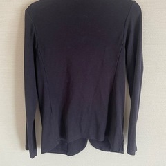 柔らかい♪ UNIQLO ♪  S ソフトジャケット ネイビーの画像