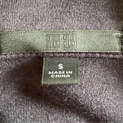 柔らかい♪ UNIQLO ♪  S ソフトジャケット ネイビーの画像