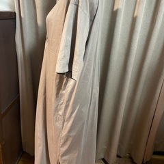 ⚠️プロフ必読⚠️フリーサイズ✴︎モカベージュのワンピの画像