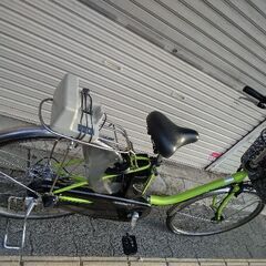 [Panasonic]ViVi(ビビ)DX 26吋電動アシスト自転車 13.2Ahバッテリー+充電器+キー2本付(フレッシュグリーン)の画像
