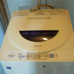 中古洗濯機を無料で差し上げますの画像