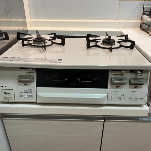 多機能キレイ ガステーブル ココットプレート付きリンナイKG66VTW