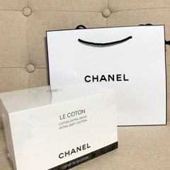 【残り2個】
CHANEL コットン新品100枚入り　