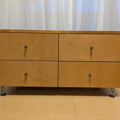 無印良品 木製チェストの画像