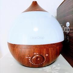 箱、説明書付 アロマ加湿器 Dew Drop Ｌの画像