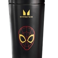 スパイダーマン　マイプロテイン　シェーカー　marvel 限定　コラボの画像