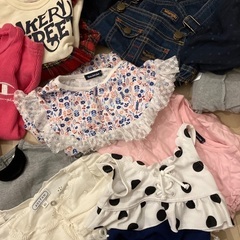乳児、幼児服の画像