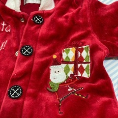 クリスマスサンタ衣装の画像