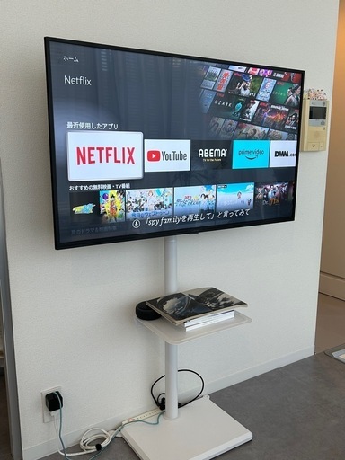 43インチテレビ＋テレビスタンドセット