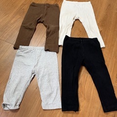 ユニクロ･西松屋 90.95ボトムスの画像