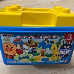 アンパンマンブロック　アンパンマンとなかよしどうぶつバケツ　の画像