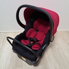 美品【日本育児】キャリー型 ベビーシート