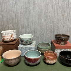 茶器8点　抹茶茶碗　天目茶碗　画像３(本文中④⑤)珍品⁈ 面白い...