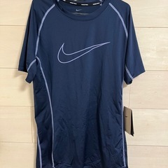 NIKE pro 半袖　インナー L ネイビー
