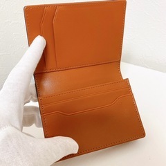 【Navy】名刺入れ メンズ 本革 栃木レザー カードケース 大容量 紺の画像