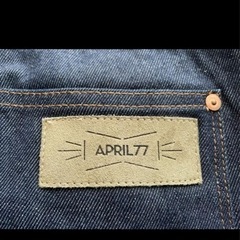 エイプリル77 デニム ジーンズ　メンズの画像