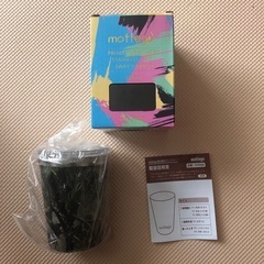 【最終値下げ・新品】mottego 真空断熱　2wayタンブラー　保温保冷　ステンレスの画像