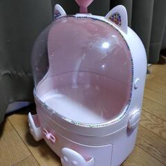ネコ耳　アクセサリー　コスメ　収納ボックス