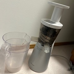 【中古】SHARP ジューサー(カップ2つ付き)の画像