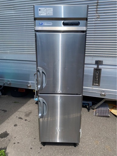 アース美原店　訳あり 中古フクシマ 縦型冷蔵庫 URD-20RM1 100V 業務用2ドア