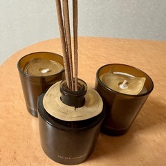 【ZARA HOME】キャンドル2個と瓶