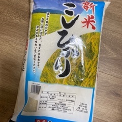 新品　新米　こしひかり　5キロ