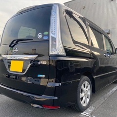 ガソリン代節約‼️ハイブリッド入りました‼️月々1.2万円〜分割払い可❗️車検2年付き！大人気☆日産 セレナハイウェイスター S-HYBRID☆SDナビ☆走行中DVD見れます☆ETC付き☆バックカメラ☆ドラレコ付きのフル装備☆両側電動スライドドア☆純正アルミ☆ウィンカーミラー☆フル装備☆車内広々三列シート‼️の画像