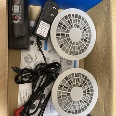 ⭐️新品⭐️作業服 扇風服 長袖作業服 作業着 USB 10000mAh 迷彩　L の画像