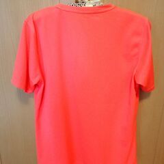 エレッセ　速乾性Ｔシャツ　フラッシュピンク　ユニセックス　Ｌサイズの画像