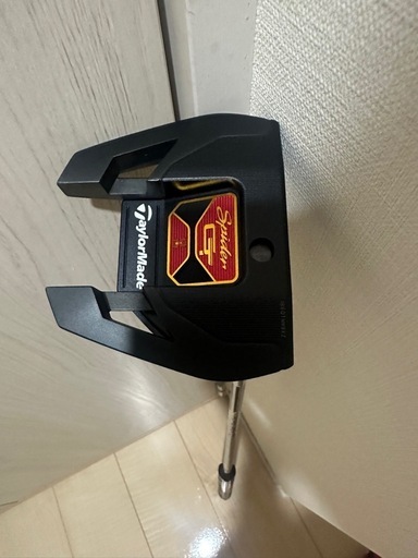 テーラーメイド SPIDER GT ブラック　パター スチールシャフト