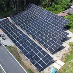 発電所の草刈り