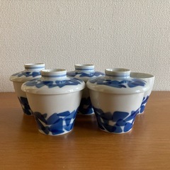 深川製磁　茶碗蒸し器5個セット　オールド深川　の画像