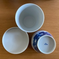 深川製磁　茶碗蒸し器5個セット　オールド深川　の画像