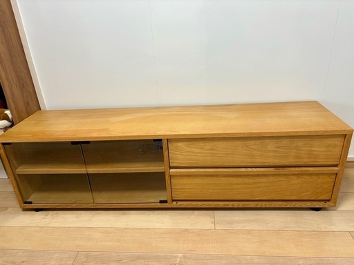 テレビボード（オーク材・無地良品）