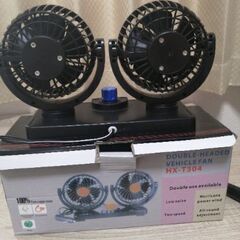車載用 扇風機　シガーライターカー ファン　24Vの画像