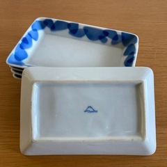深川製磁　小皿　刺身皿　5枚セット　有田焼の画像