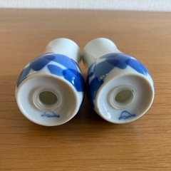 深川製磁　塩・コショウ入れのセット　有田焼の画像