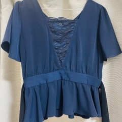 MISCH MASCH バックリボントップスの画像