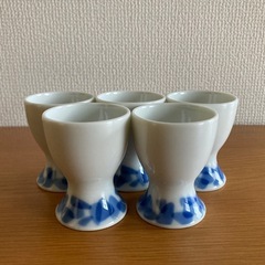 深川製磁　お猪口5脚セット　有田焼の画像
