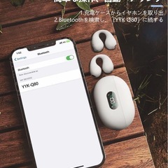 ❤️人気商品❤️ イヤホン bluetooth ワイヤレスイヤホン 耳挟み イヤホンの画像